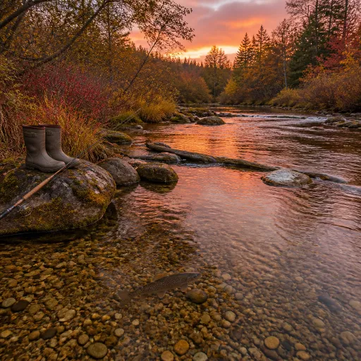 Small Rivers You Can Wade in September: Finding Fall Fish Without a Boat