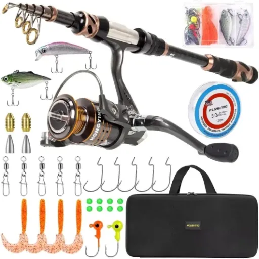 PLUSINNO Telescopic Combo Review: a compact fishing kit that fits in the car trunk