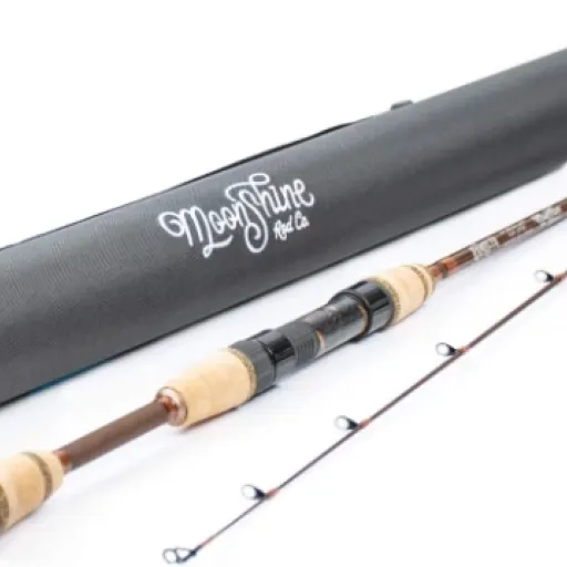 Moonshine Rambler 6' ULF Review: compact ultralight rod with fly-rod vibes for trout and panfish