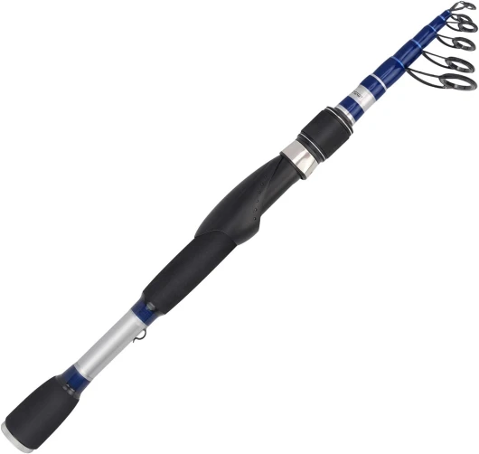 Compass Telescopic Fishing Rods and Combo, Sensitive Graphite Composite Blank, Easy to Travel, Packs to Just 17" in Length, Stainless Guides and Ceramic Rings, Combos w/ 4+1BB Spinning Reel A: Rod: Spin - 7'0" - Medium Heavy