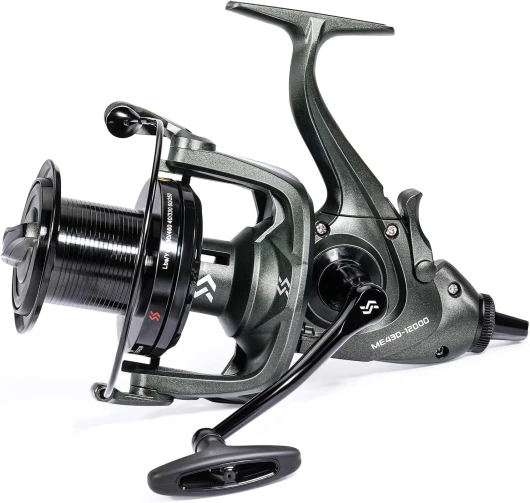 Saltwater Spinning Reels 10000 Series Carp Fishing Reels, CNC Aluminum Spool Fishing Reels for Saltwater Freshwater ME430-12000