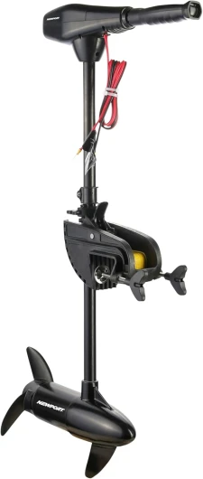 Newport NV-Series Thrust Saltwater Transom Mounted Trolling Electric Trolling Motor w/LED Battery Indicator Motor 55lb Thrust