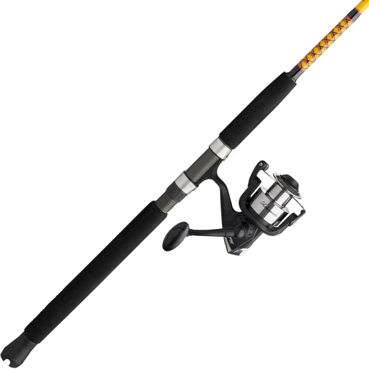 Bigwater Spinning Reel and Fishing Rod Combo New Model 50 Size Reel - 7' - Medium - 2pc