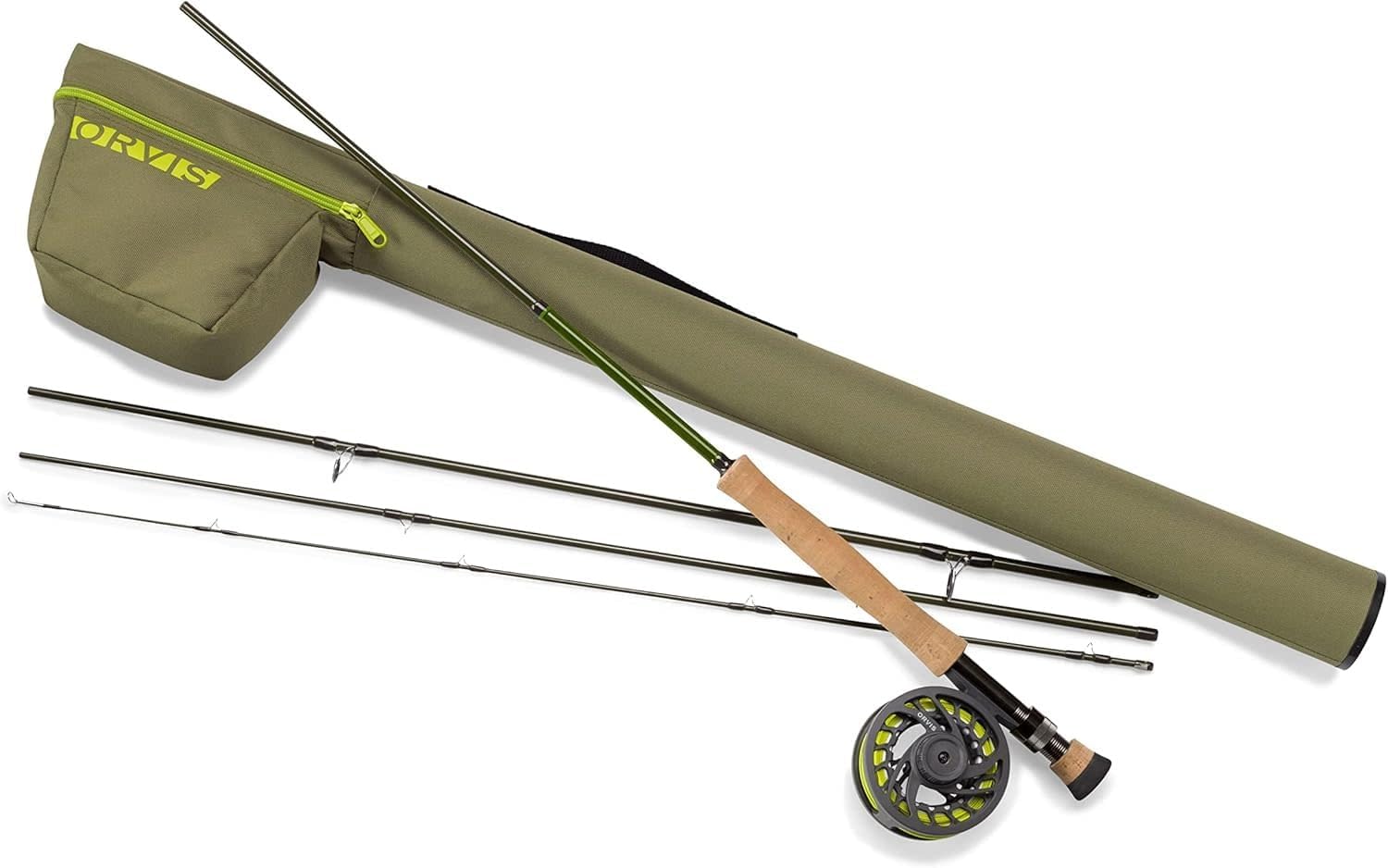 Encounter Fly Rod Outfit - Fishing Rod and Reel Combo Starter Kit 5-Weight, 9'