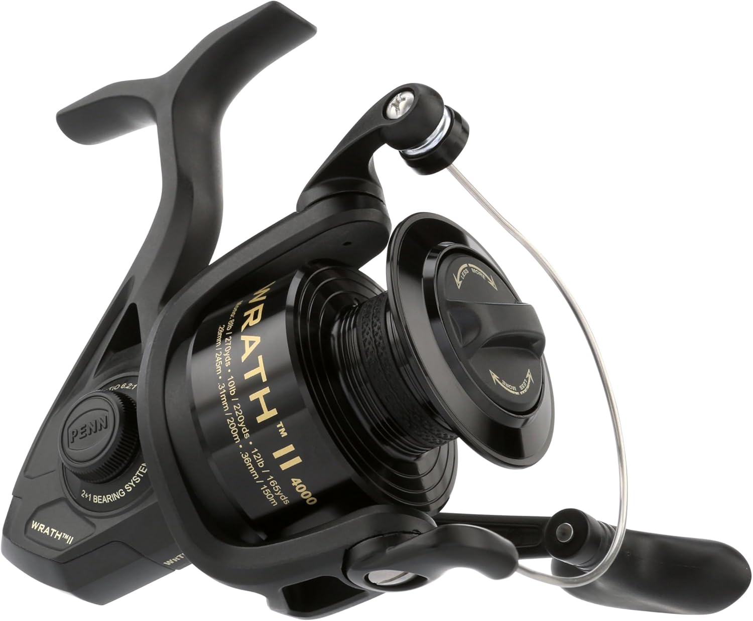 Wrath II Spinning Fishing Reel Wrath Ii - New Model 4000