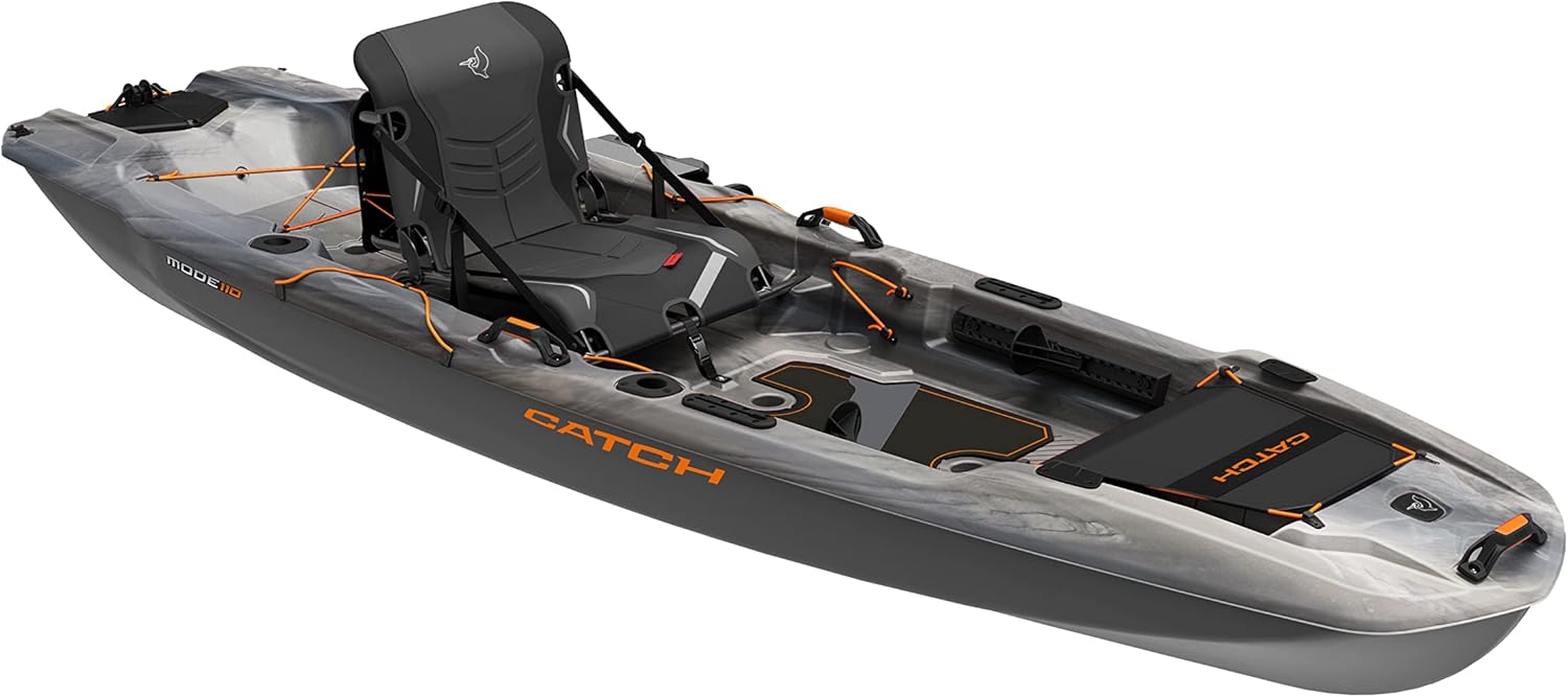 Catch Mode 110 Kayak Granite Catch Mode 110 with Rudder