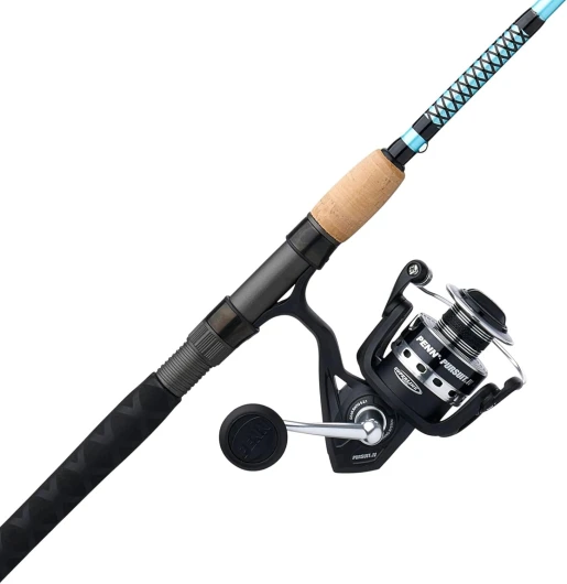 Carbon Inshore Rod & Penn Pursuit IV Spinning Fishing Combo 40 Size Reel - 7' - Medium - 2pc