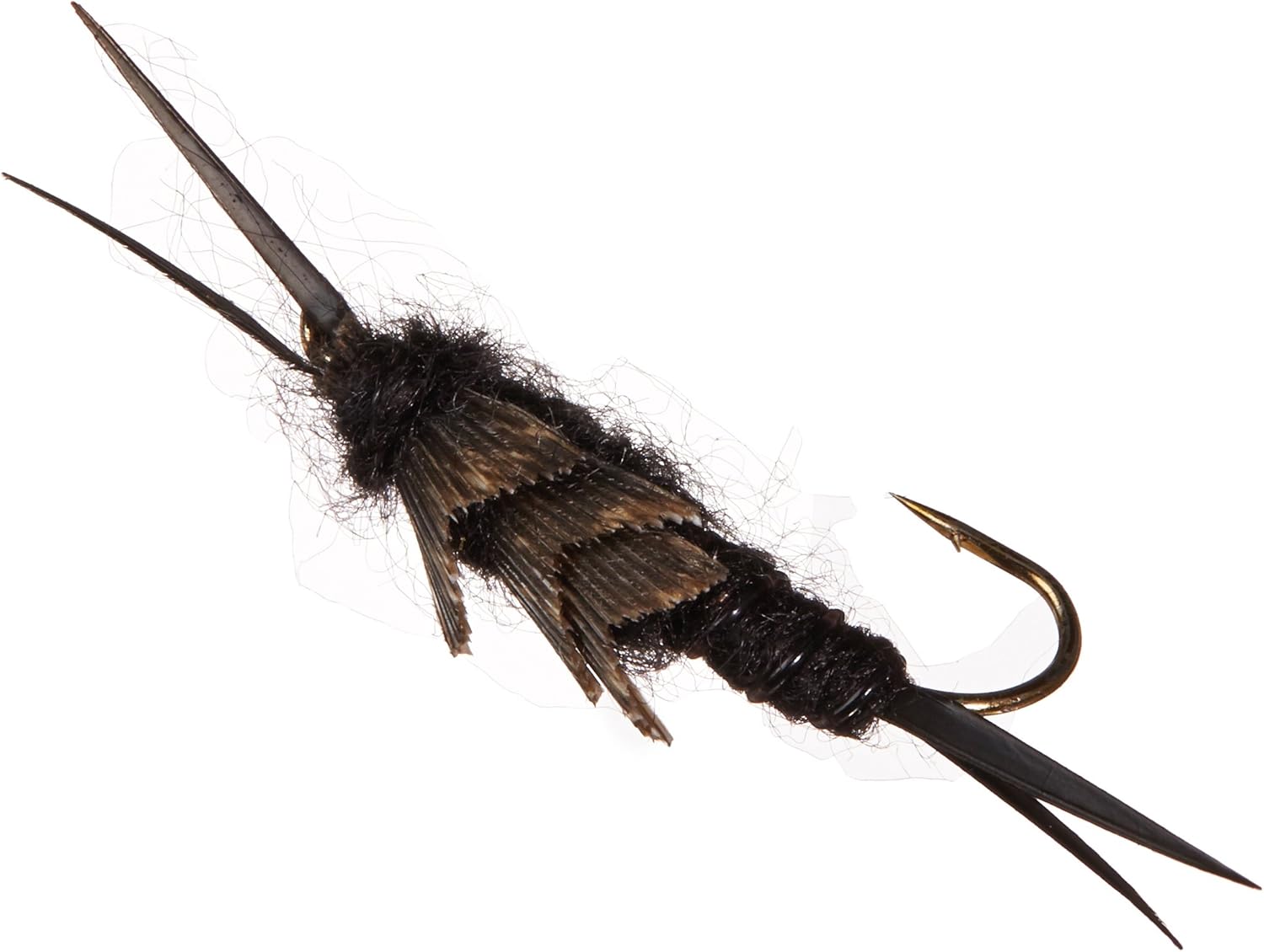 Stonefly Black Assortment 1 Dozen Trout Fishing Flies