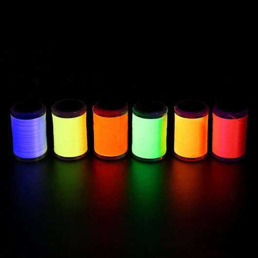 Fly Tying Thread Combo Choice Midge Nymph Dry Flies Fly Tying Lure Making Materials Fly Tying Materials 6 Color Fluorescent Thread Combo