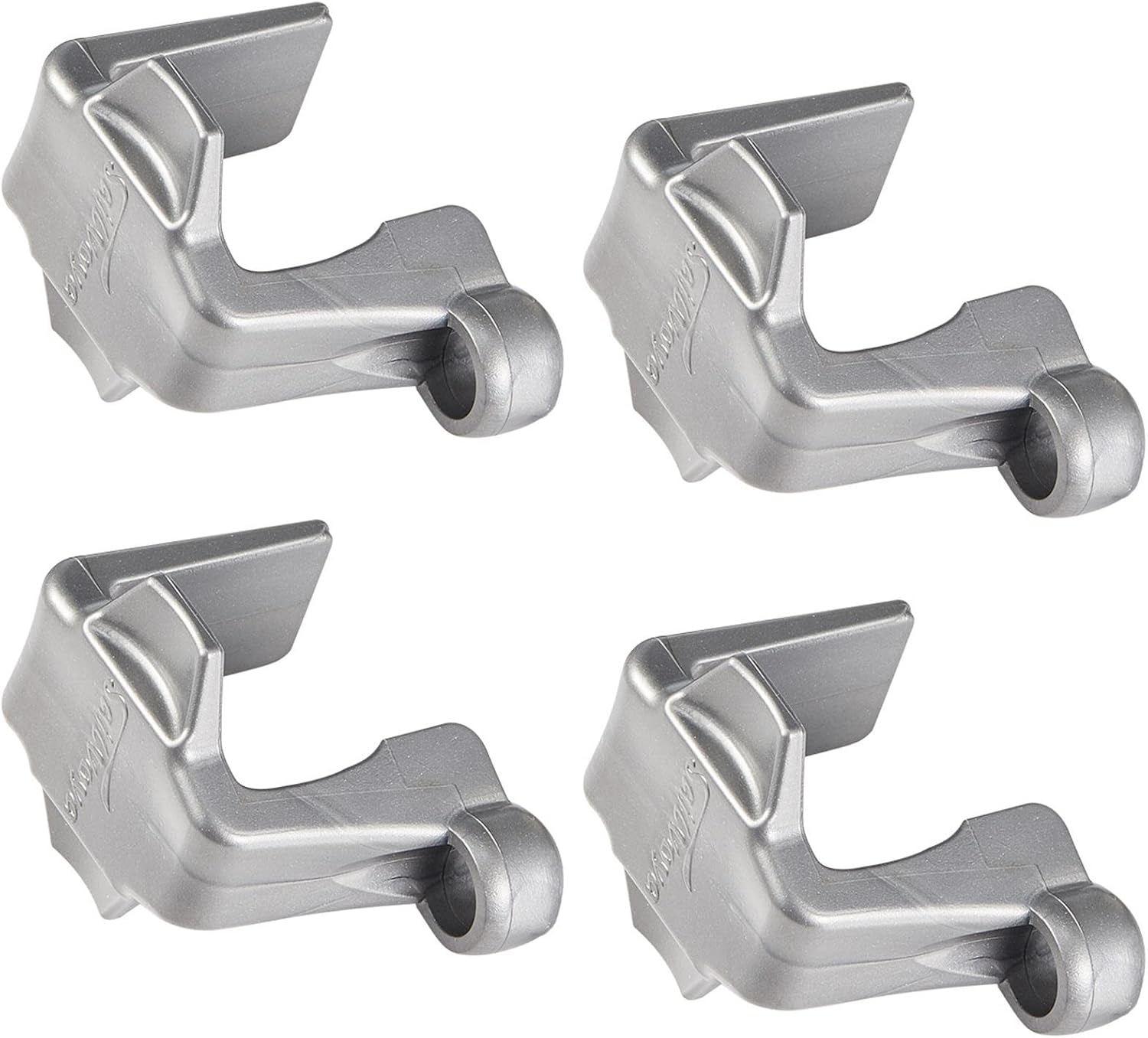 Boat Bumper Clips, Pontoon Boat Fender Clips for Docking, Pontoon Boat Square Rail Fender Hangers/Adjusters/Clips Work with Pontoon Bumpers for Docking