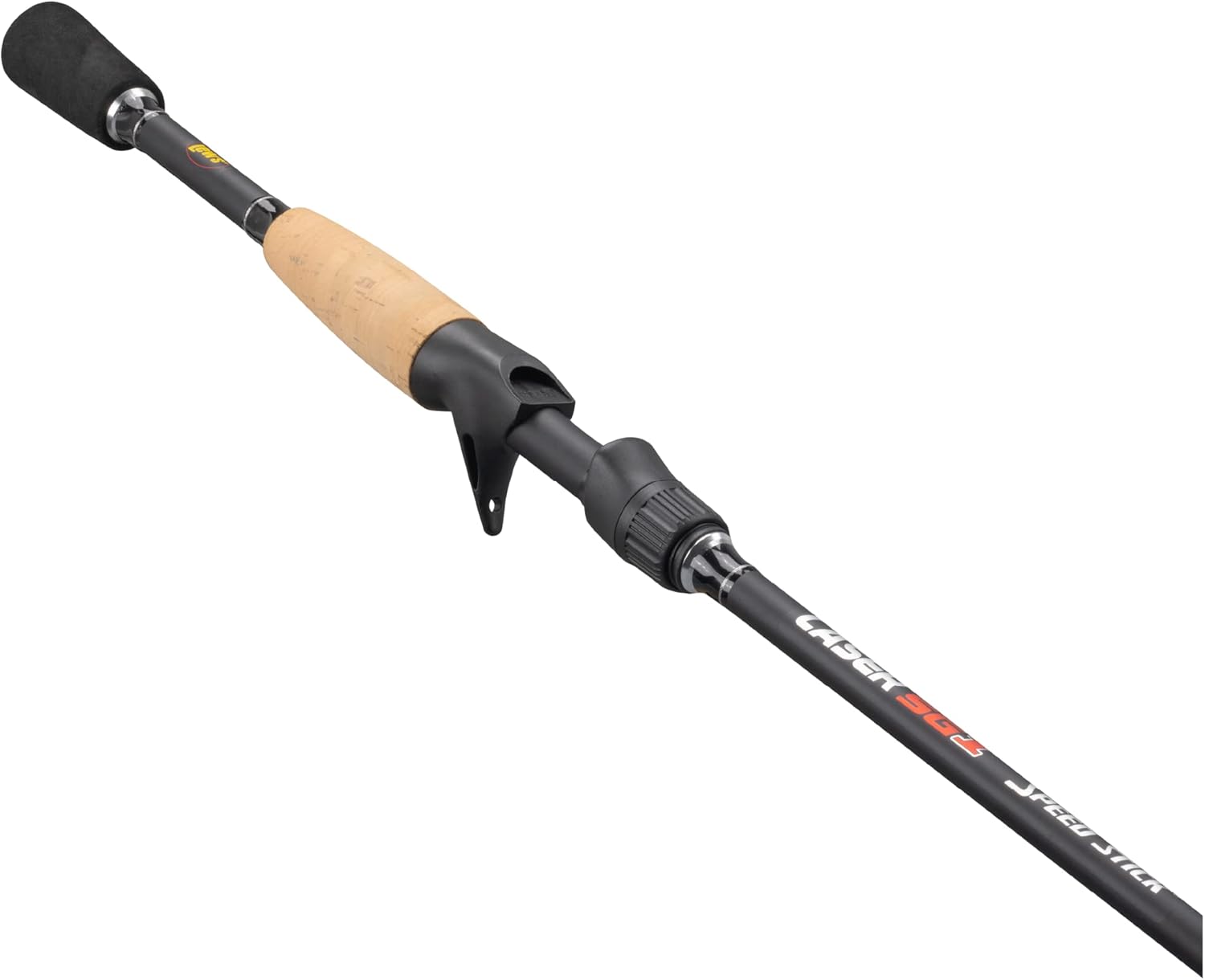 Lew's (LSG166MFC) Laser SG1 Casting Fishing Rod, 6-Foot 6-Inch, 1-Piece, IM6 Graphite Blank, Stainless Steel Guides, Medium Power, Fast Action, Split-Grip Cork Handle with EVA Butt