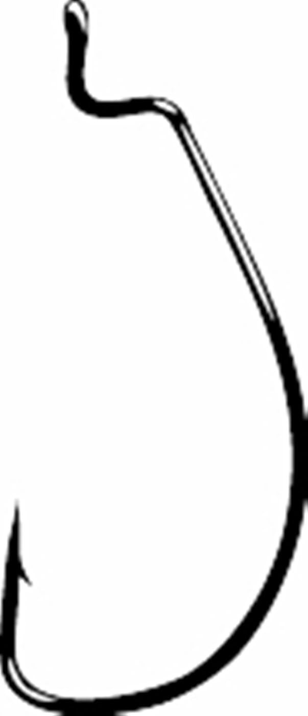 25 Pack EWG Offset Worm Hook