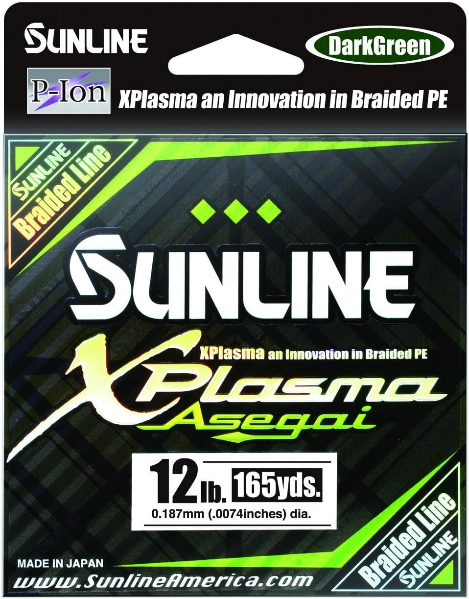 Sunline Xplasma Asegai 30LB 165 yd Dark Green