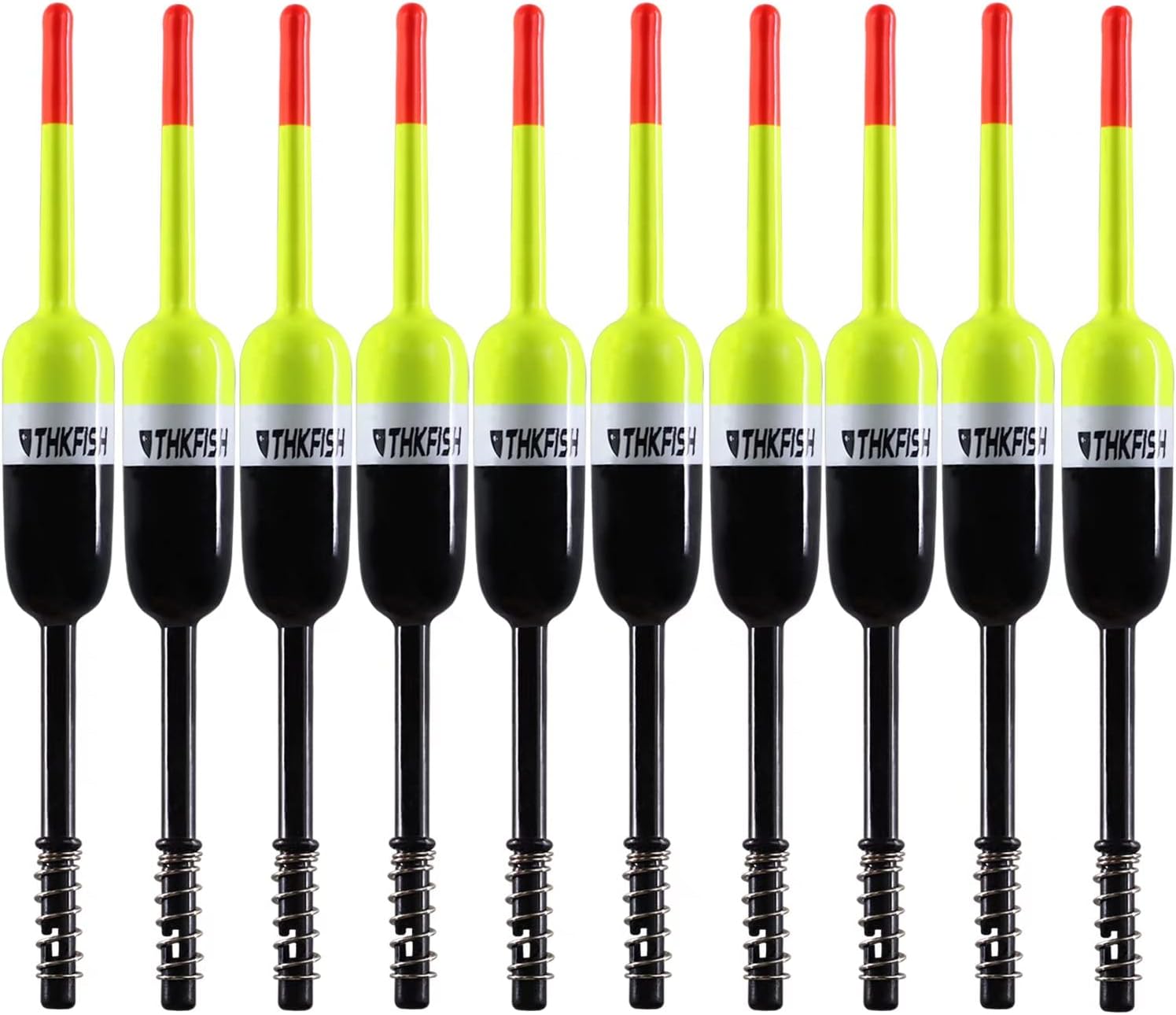 Fishing Bobbers Fishing Floats and Bobbers Slip Bobbers for Fishing Balsa Floats Crappie Fishing Bobbers Fixed Bobber (1.5"X0.59"X5.4") (2.5"X0.59"X5.4") 1.5"X0.59"X5.4"-10pcs