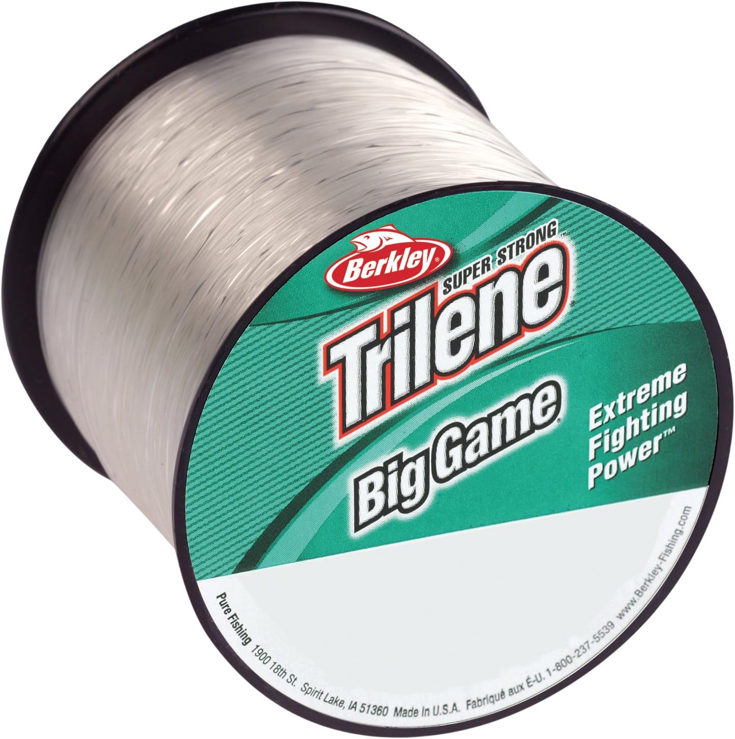 Trilene Big Game Monofilament Fishing Line 20lb Test 650yd Clear