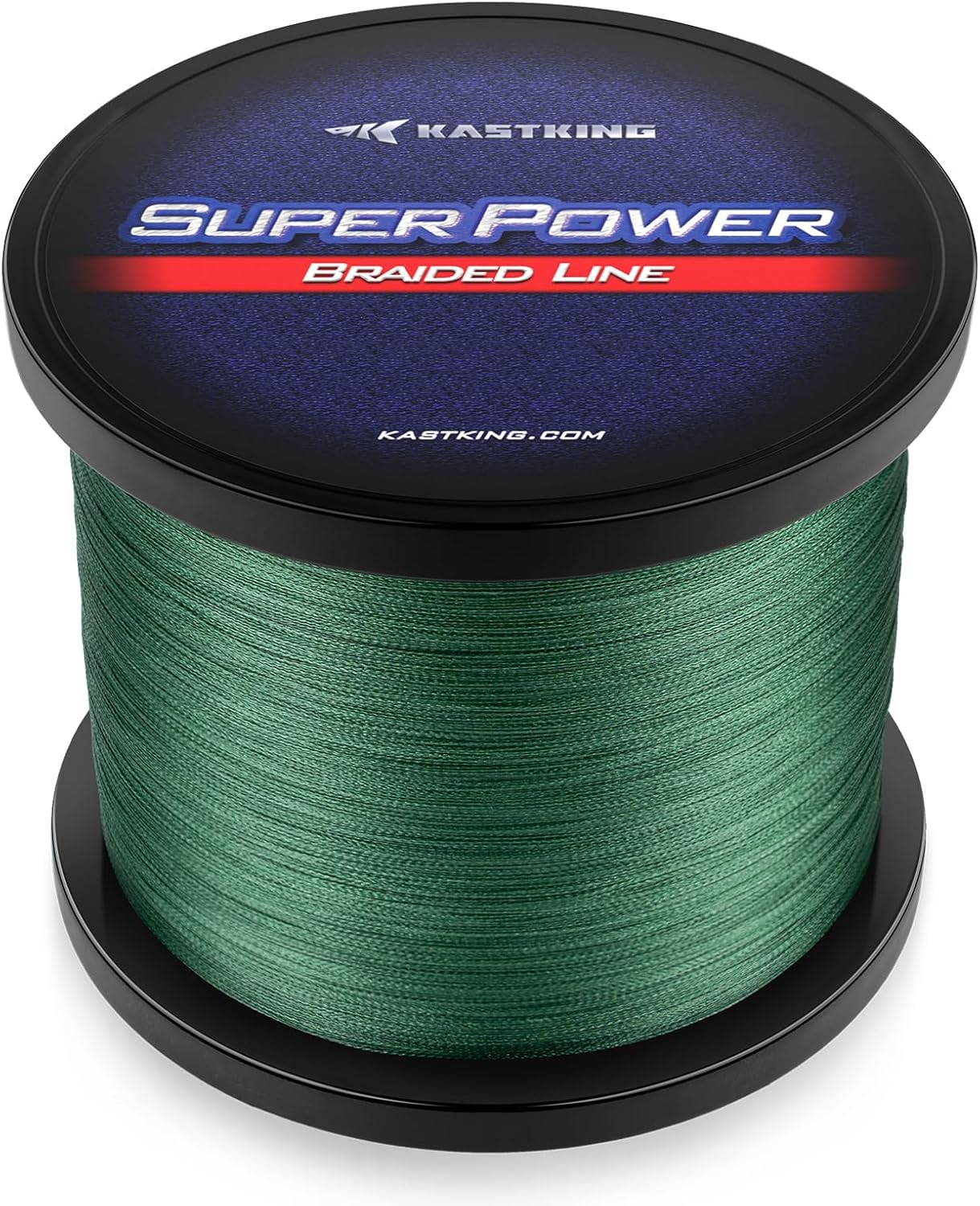 SuperPower Braided Fishing Line - Abrasion Resistant Braided Lines – Incredible Superline – Zero Stretch – Smaller Diameter – A Must-Have! X4-Moss Green 15LB(150 Yds)
