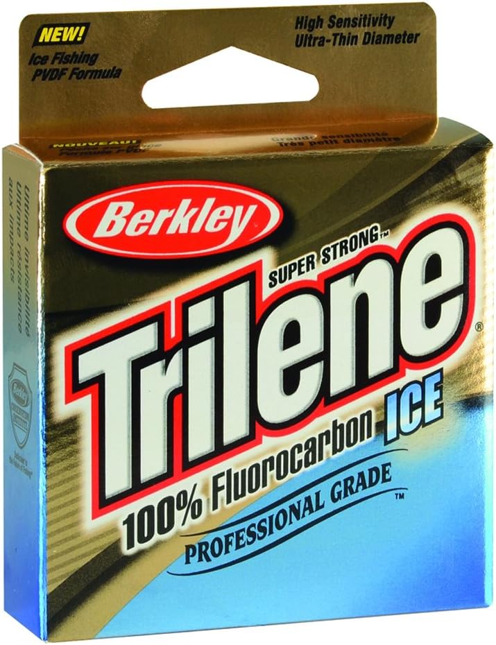 Trilene 100% Fluorocarbon Ice Fishing Line Clear 4 Pounds 75yd