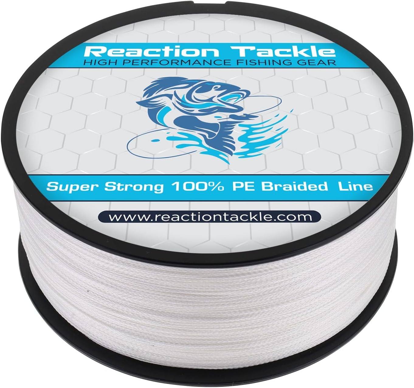 Braided Fishing Line - Pro Grade Power Performance for Saltwater or Freshwater Fish - Colored Fishing Line Braid for Extra Visibility White 20 LB (150 yards)
