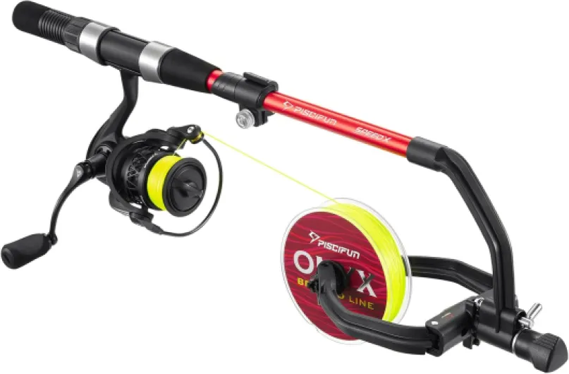 Speed X Fishing Line Winder with Unwinding - Spooling Station for Spinning, Cast, and Spincast Reels