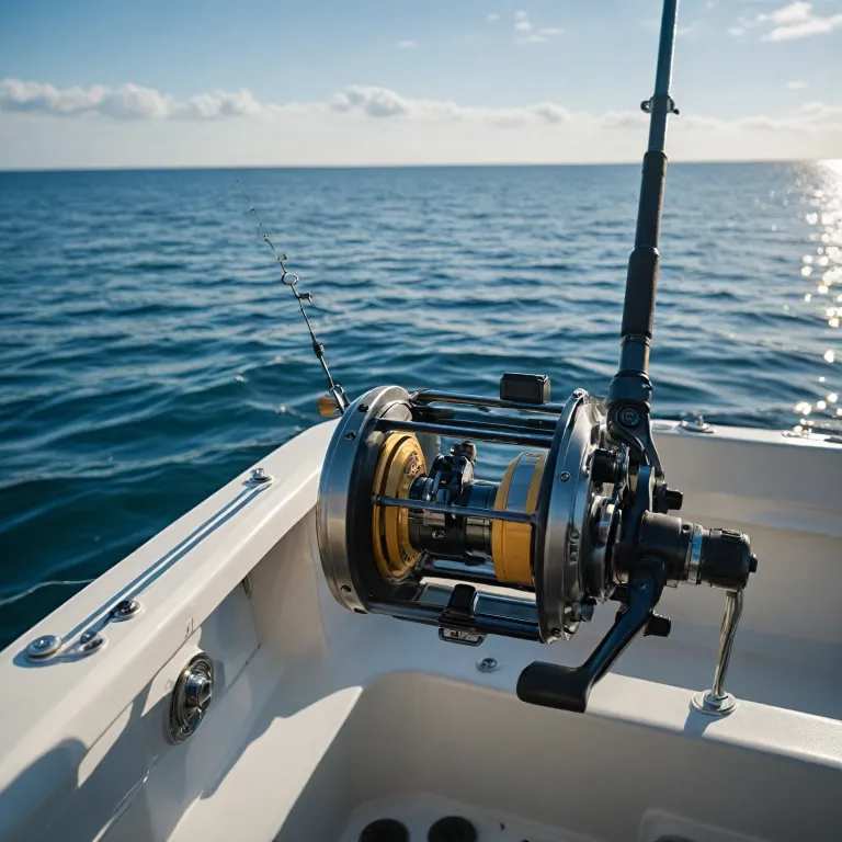 Experience effortless deep-sea fishing with the hooker electric 80wa electric fishing reel with detachable motor
