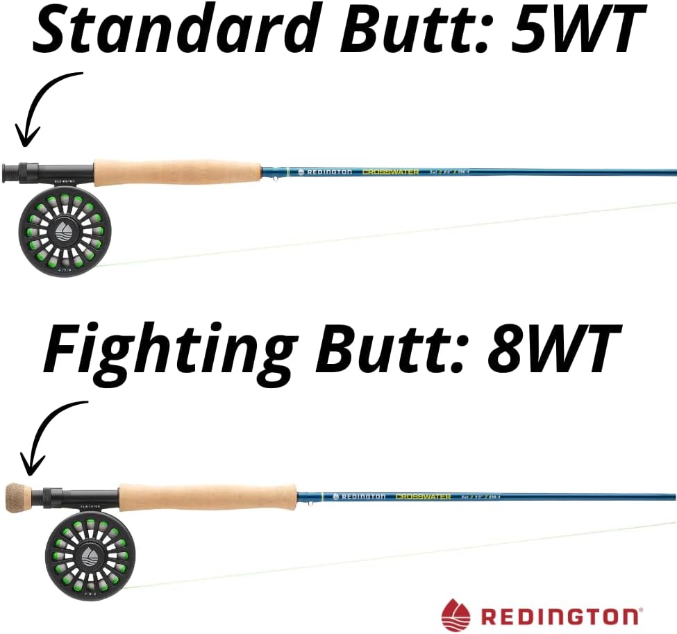 Redington CROSSWATER Combo - Fly Rod, Reel & Line Outfit 5WT 9\'0" 4PC