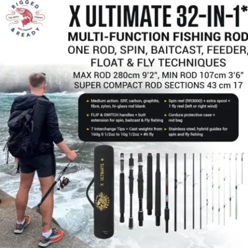 Rigged & Ready X Series X Ultimate Review: one rod to throw in the car and forget about (in a good way… mostly)