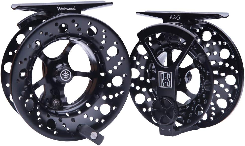 Wychwood River & Stream Fly Reels - NEW! Black Colour - #2/3 & #4/5 Sizes