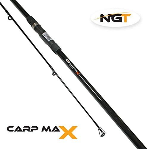 NGT Carp Fishing Setup 2 x 12ft 2 Piece Carp Rods 2.75lb & 2x Baitrunner Reels Pre loaded With Line