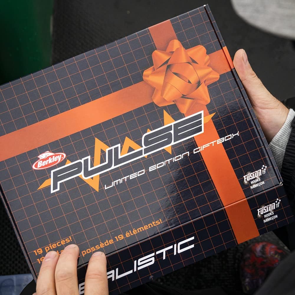 Limited Edition Pulse Realistic Gift Box, Fishing Hook, Soft Lures, PredatorFishing, Zander, Unisex, assorted, Varied