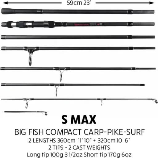 Rigged and Ready S Series S MAX Review: a compact big-fish rod that trades finesse for portability