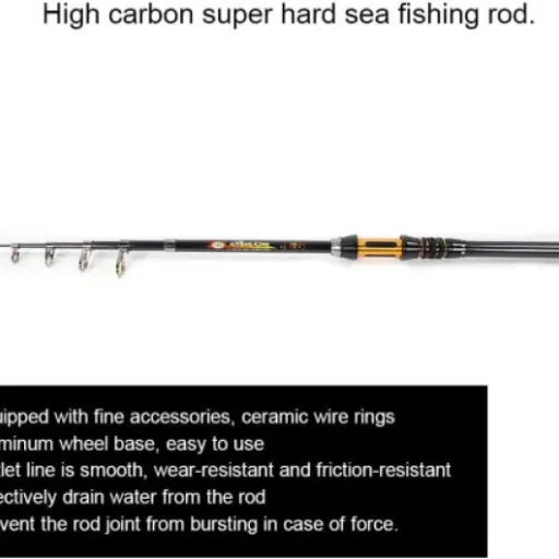 Baxnore Mini Portable Carbon Fishing Rod Review: a compact travel rod that does the job if you respect its limits