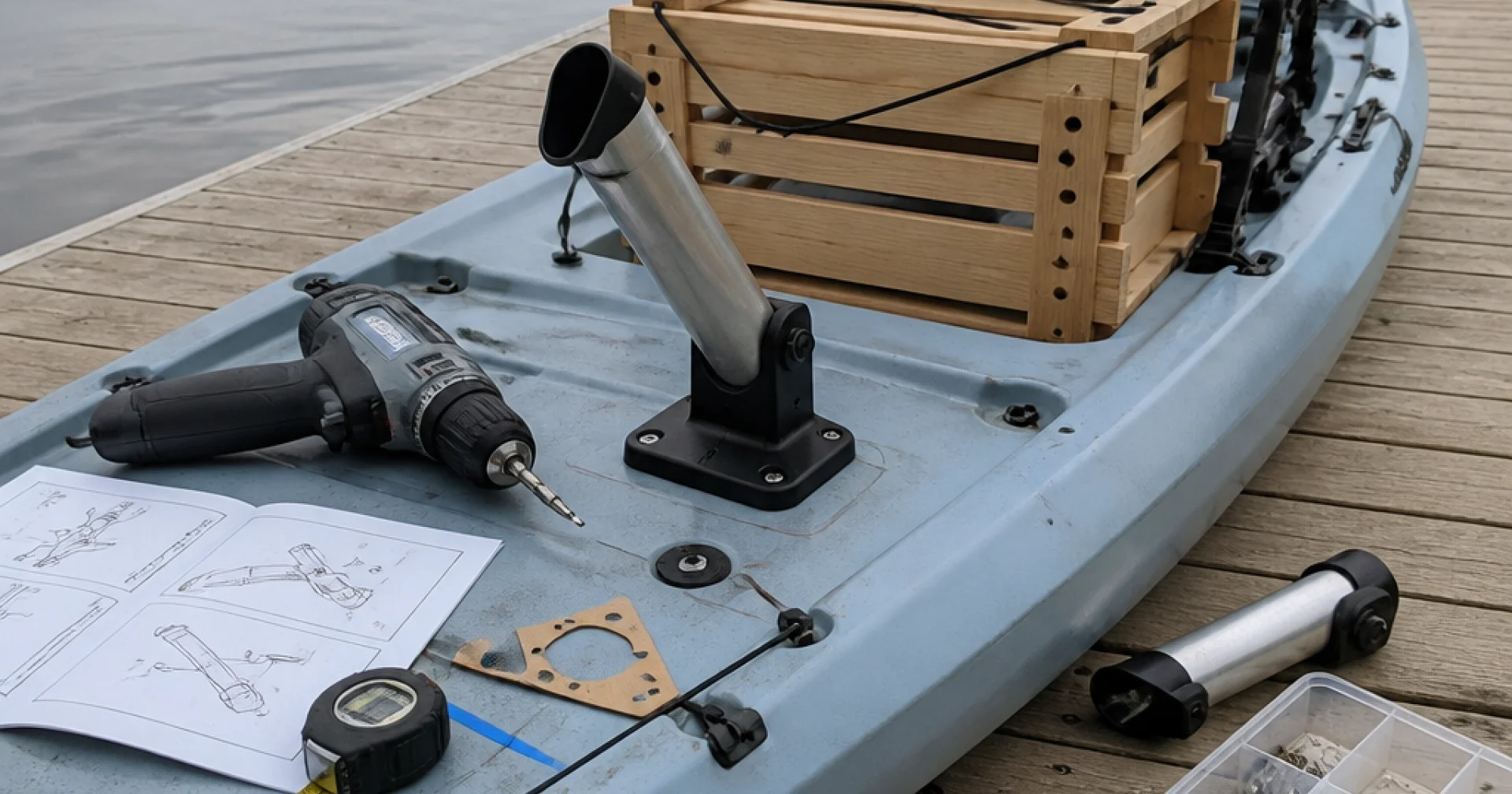 Rigging a Fishing Kayak: Rod Holders, Crate Systems, and What You Actually Need